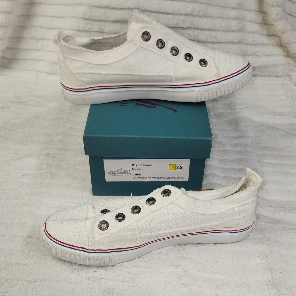 Blowfish Malibu Buzz Canvas Sneakers, Size 8.5 - Picture 4 of 5